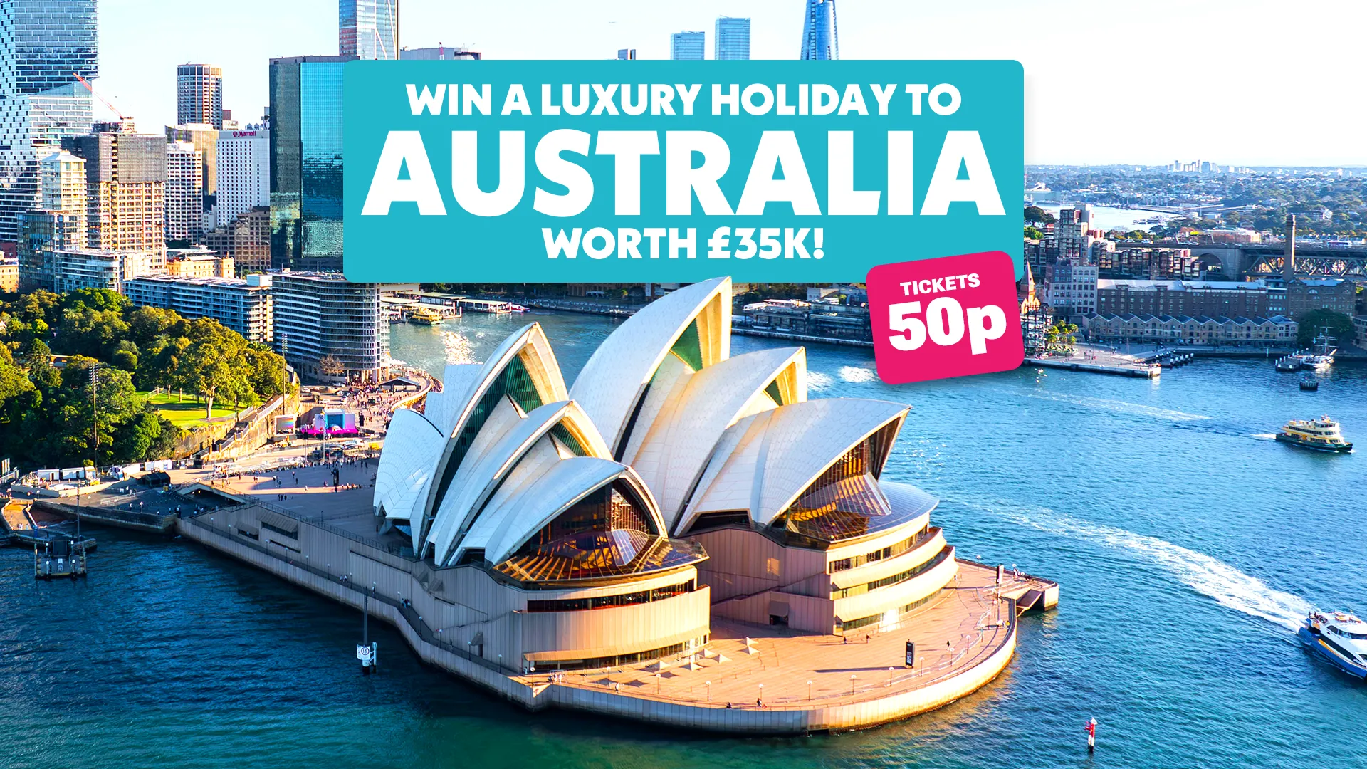 Luxury holiday to Australia