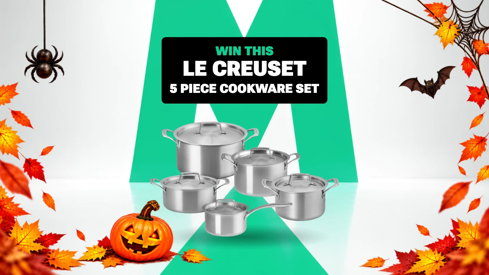 Le Creuset 5 piece Cookware set 