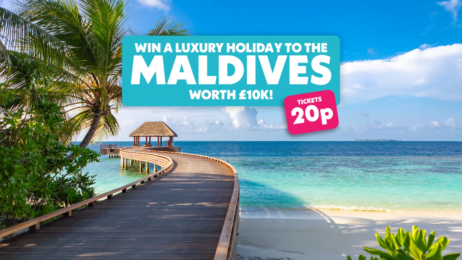 Maldives luxury escape for two