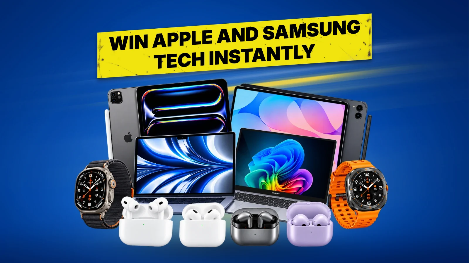 Apple vs Samsung Instant Wins