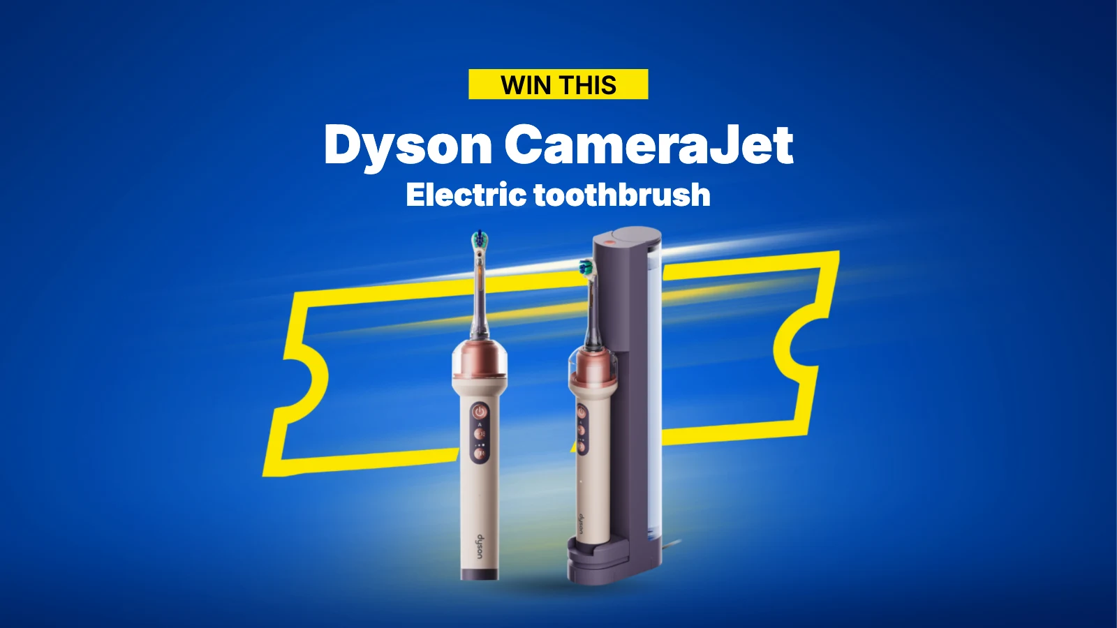 Dyson CameraJet toothbrush
