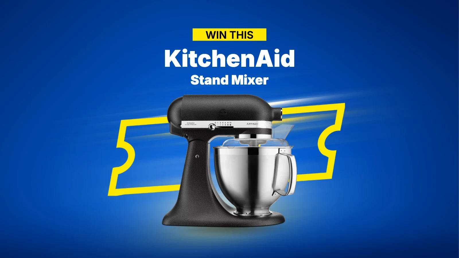 KitchenAid stand mixer