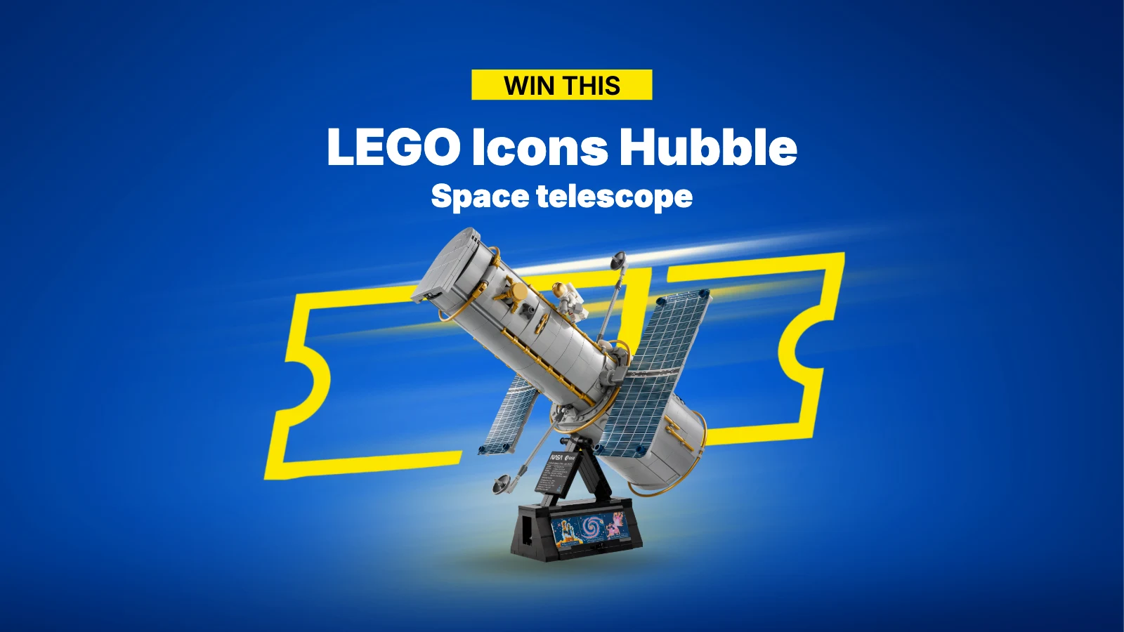 LEGO Icons Hubble Space Telescope