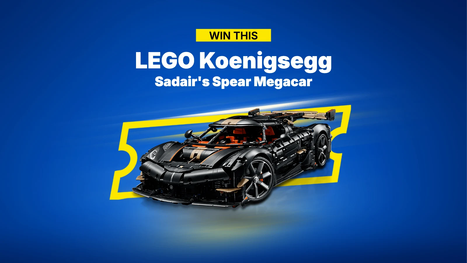 Lego Koenigsegg Sadair's Spear Megacar
