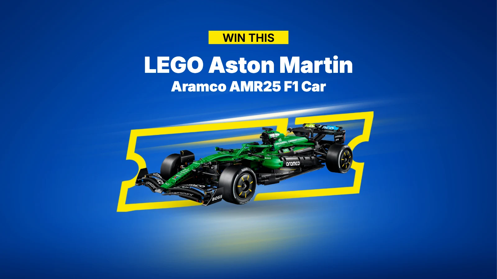 LEGO Aston Martin F1 Car