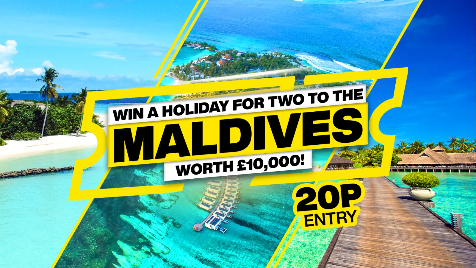 Maldives luxury escape for two