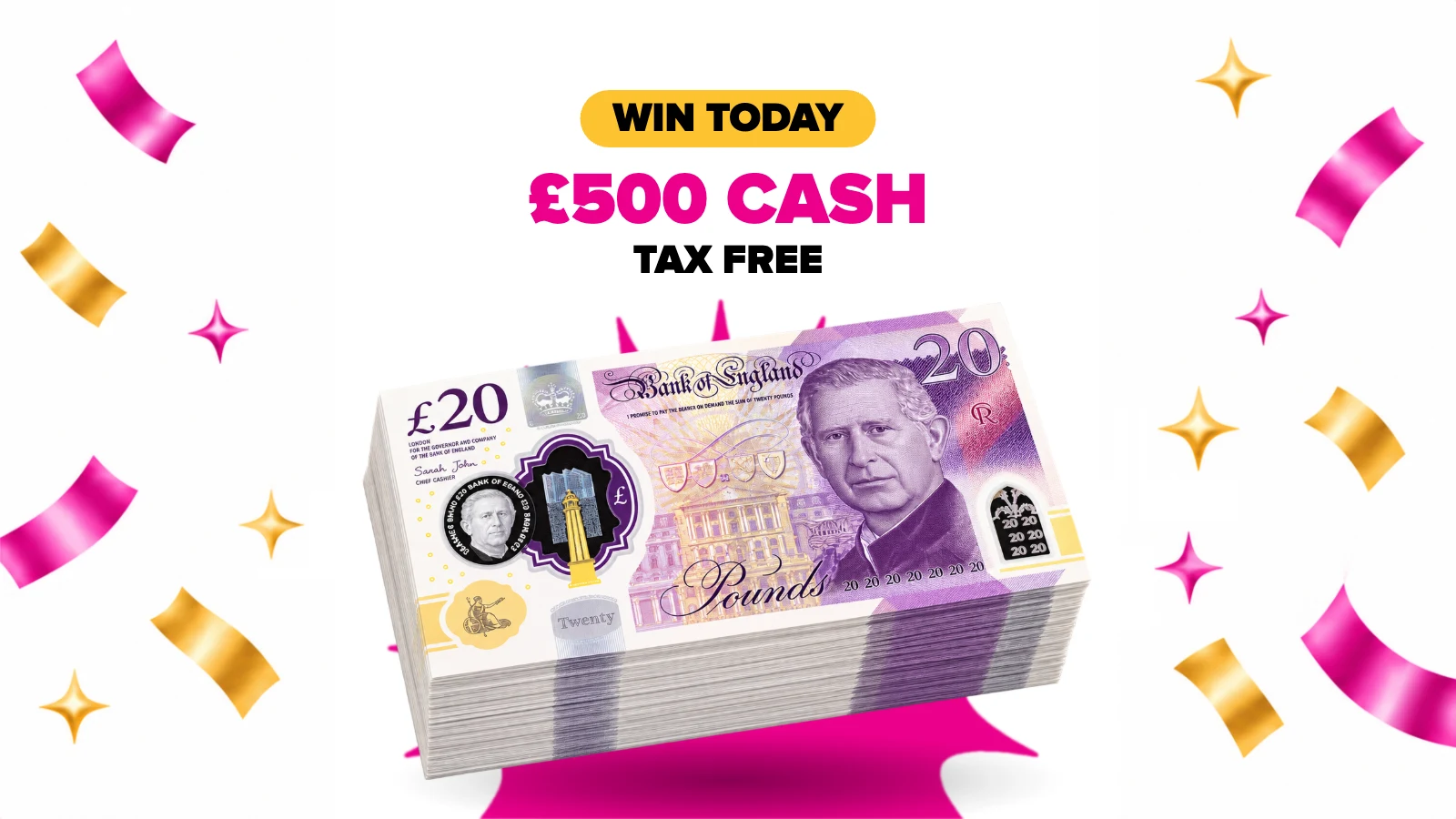 £500 Cash