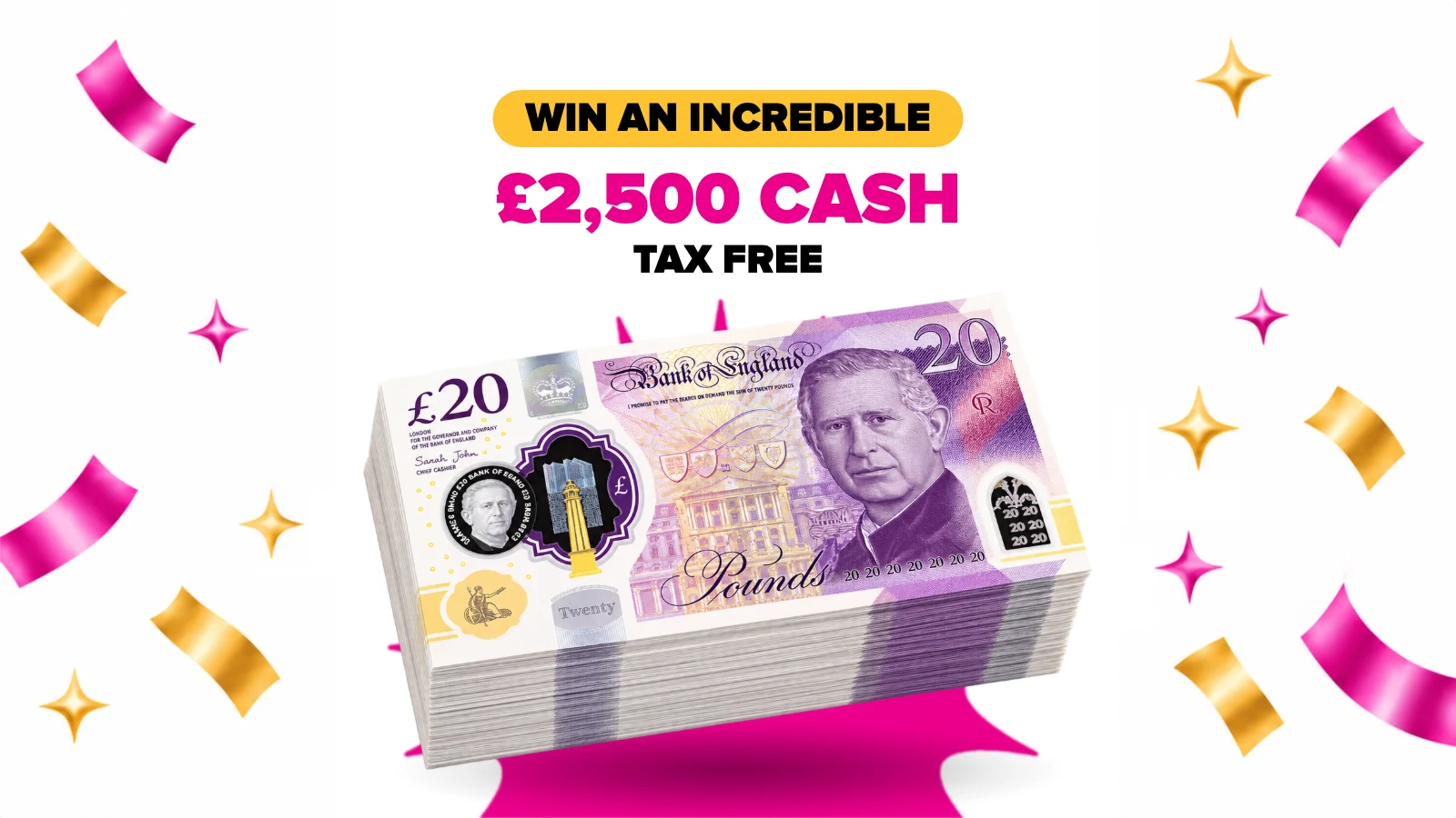 £2,500 Cash