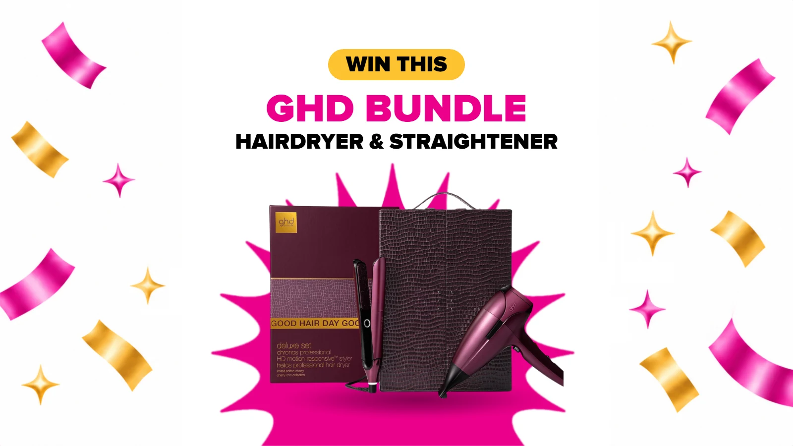 GHD Chronos & Helios Cherry Chic