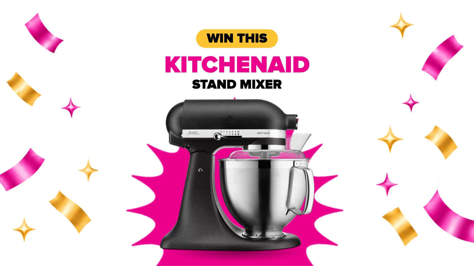 KitchenAid stand mixer