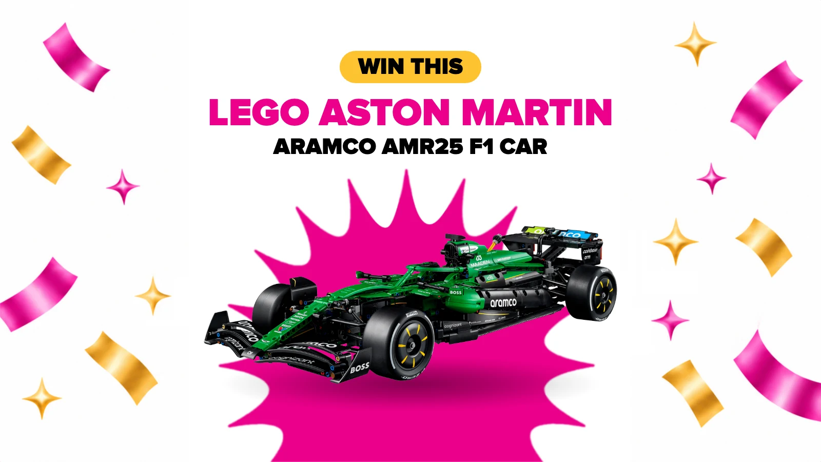 LEGO Aston Martin F1 Car