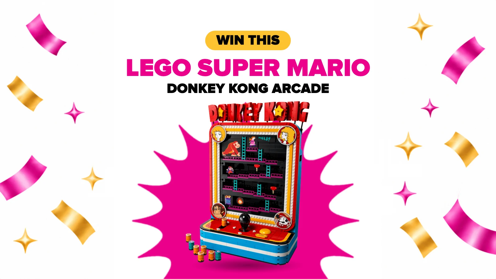 LEGO Super Mario Donkey Kong Arcade 