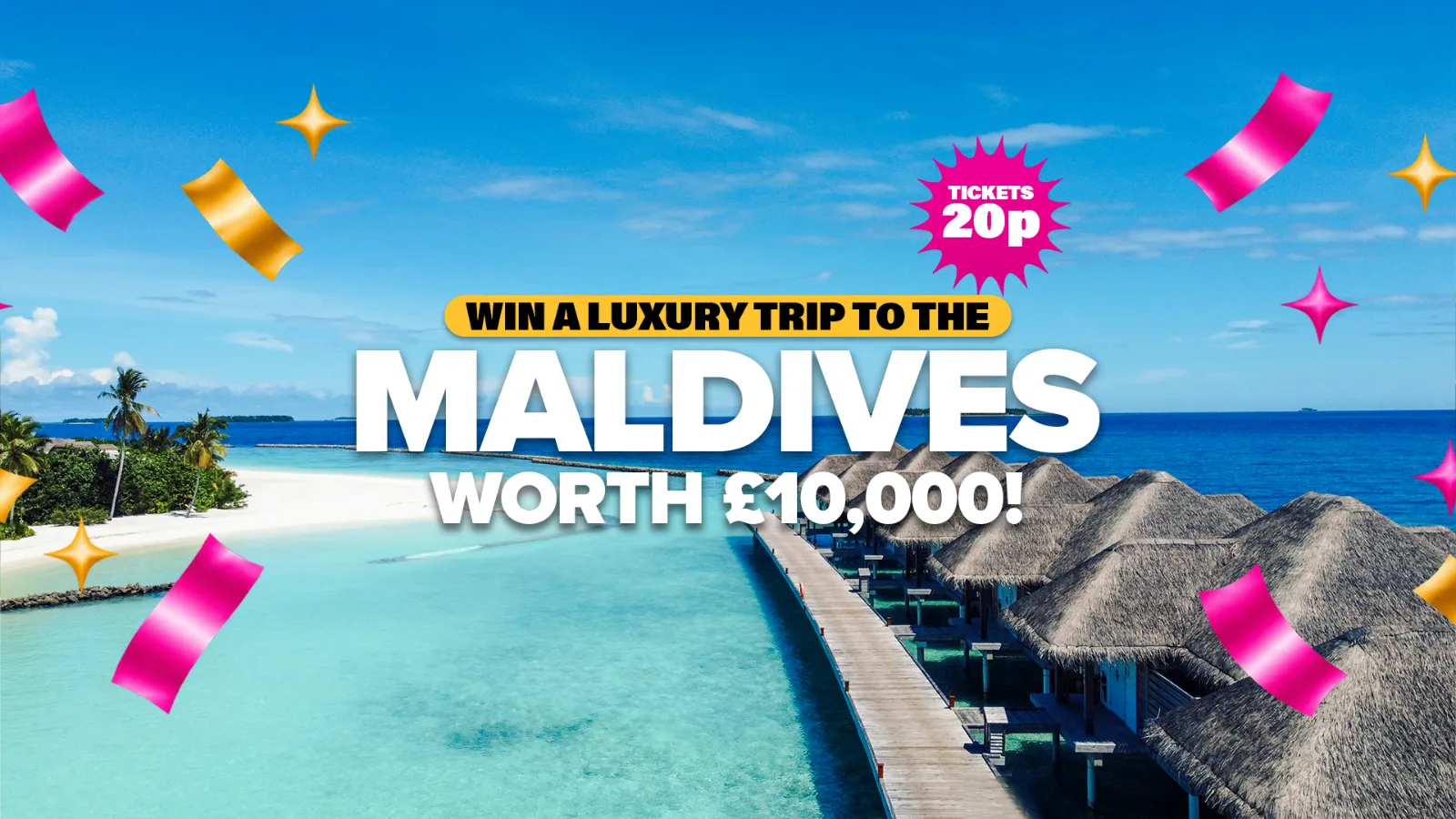 Maldives luxury escape for two