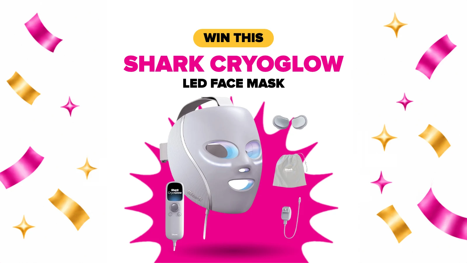 Shark CryoGlow LED Face Mask